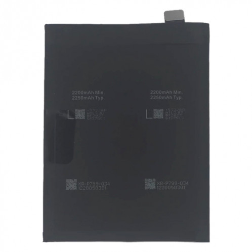 Remplacement de la batterie Li-polymère BLP799 4500 mAh pour Realme X7 Pro, Remarque importante : pour les batteries au lithium, seuls des moyens d'expédition sécurisés vers l'Union européenne (27 pays), le SH8861937-04