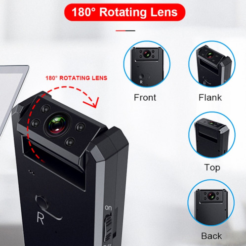 WD6-A Mini caméra WiFi HD à vision nocturne infrarouge Enregistreur à 120 degrés SH29011223-08