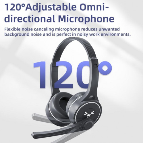 SOYTO SY-G30 Casque de jeu ergonomique à suppression de bruit filaire, interface : 3,5 mm (noir) SS701A1567-06