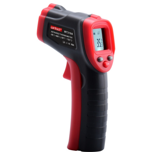 Wintact WT319A-50-400 Celsius Thermomètre infrarouge à écran LCD, batterie non incluse SW3970906-07