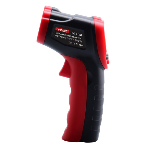 Wintact WT319B-50-550 Celsius Thermomètre infrarouge à écran LCD, batterie non incluse SW39721695-08