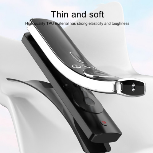 Coque de protection en TPU télécommandée pour Xiaomi Redmi Single Button 4S / 4 / 3 / 1 (Transparent) SH701D1407-07
