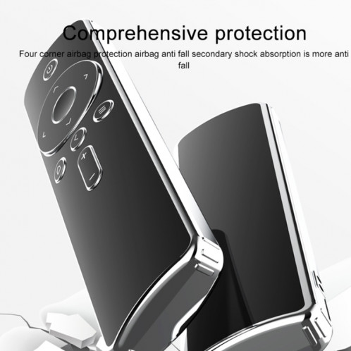 Coque de protection en TPU avec télécommande pour Xiaomi Redmi Single Button 4S / 4 / 3 / 1 (Blanc) SH701A917-07