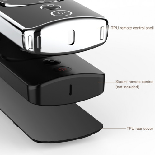 Coque de protection en TPU télécommandée pour Xiaomi Double bouton avec bouton vocal (rose) SH702B119-07