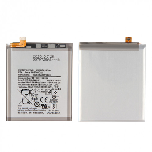 EB-BA907ABY Remplacement de la batterie Li-polymère 4500 mAh pour Samsung Galaxy S10 Lite SH4101699-04