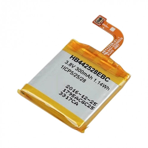 Remplacement de batterie Li-polymère 420mAh HB512627ECW pour Huawei Watch 2 Pro SH4515457-03