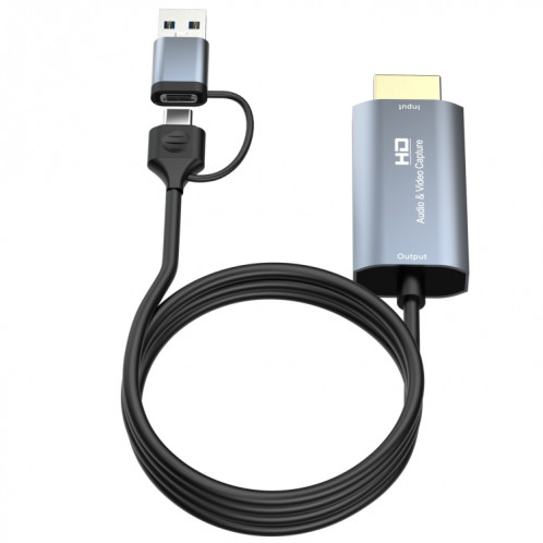 Carte de capture vidéo Z36 HDMI/M vers USB de type C/M HD, longueur : 2 m SH4390122-07