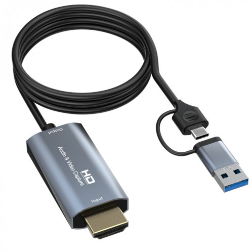 Carte de capture vidéo Z36 HDMI/M vers USB de type C/M HD, longueur : 2 m SH4390122-07