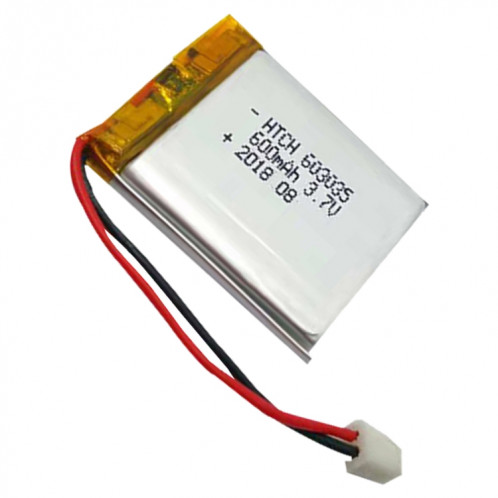 Remplacement de batterie Li-polymère 2 pièces 603035 600mAh SH661027-03
