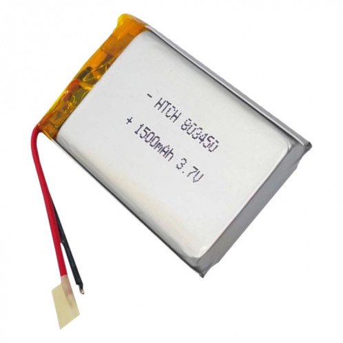 2 pièces de remplacement de batterie Li-polymère 803450 1500 mAh, Remarque importante : pour les batteries au lithium, seuls des moyens d'expédition sécurisés vers l'Union européenne (27 pays), le Royaume-Uni, SH6614606-04
