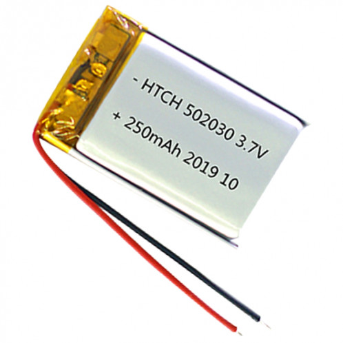 Remplacement de batterie Li-polymère 2 pièces 502030 250 mAh SH66171155-03