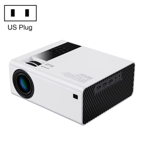 Y6 190ANSI 1024x600P Support de projecteur LED Miroir d'écran (Blanc) SH601A401-08