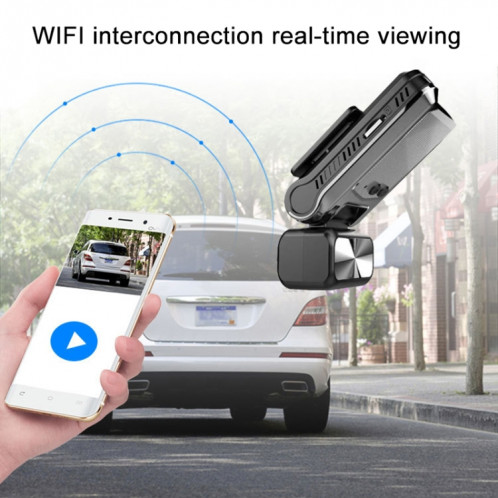 4K Dual Camera HD Night Vision WiFi Car Dash Cam Enregistreur de conduite SH0103544-09