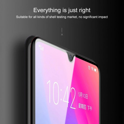 Pour Motorola Moto G8 Plus 9D Full Glue Film en verre trempé plein écran SH5826278-010