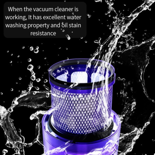 Pré-filtre de post-filtre d'écran d'aspirateur pour Dyson V7 / V8 / V6 SH6201650-06