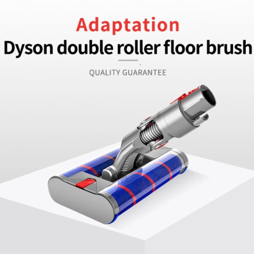 Pour Dyson V7 / V8 / V10 / V11 Brosse à double rouleau Brosse de sol électrique universelle SH9901933-05