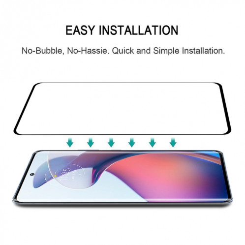 25 PCS Film de verre trempé plein écran à bord incurvé 3D pour Motorola Moto S30 Pro / Edge 30 Fusion SH98021402-07