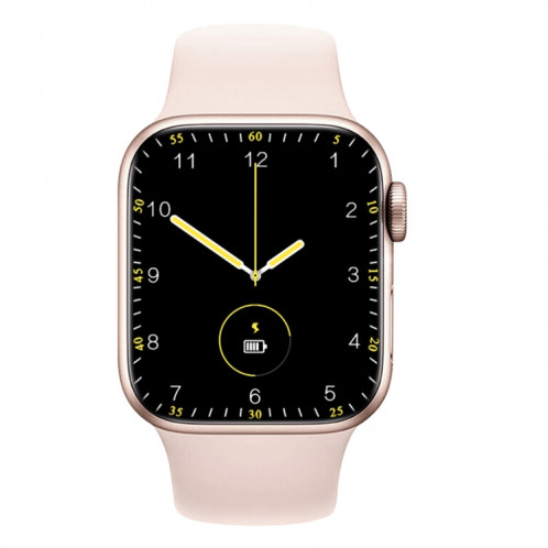 W17 Pro Max 1,9 pouces Bluetooth rappel de message d'appel montre intelligente en silicone (rose) SH501C1810-011