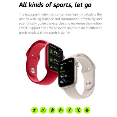 W17 Pro Max 1,9 pouces Bluetooth rappel de message d'appel montre intelligente en silicone (bleu) SH501E150-011