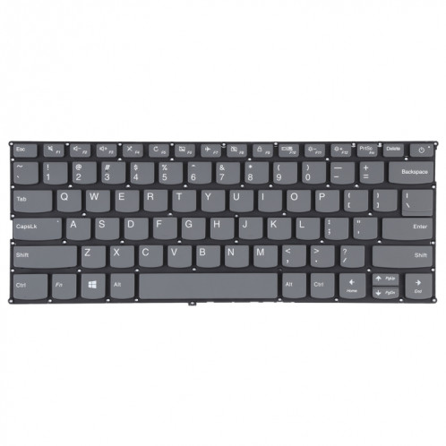 Avec bouton d'alimentation clavier version US pour Lenovo IdeaPad 320s-13 320s-13ikb (gris) SH901A1496-05