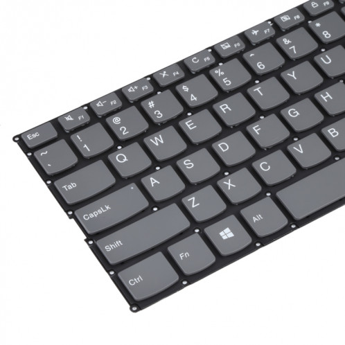 Avec bouton d'alimentation clavier version US pour Lenovo IdeaPad 320s-13 320s-13ikb (gris) SH901A1496-05