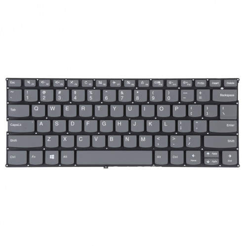Pas de bouton d'alimentation clavier version américaine pour Lenovo IdeaPad 320s-13 320s-13ikb (gris) SH902A157-05
