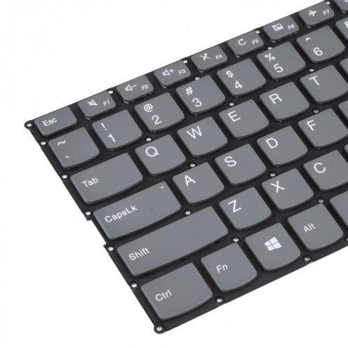 Pas de bouton d'alimentation clavier version américaine pour Lenovo IdeaPad 320s-13 320s-13ikb (gris) SH902A157-05