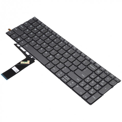 Clavier Version US avec rétroéclairage pour Lenovo Yoga C740-15IML SH6401492-05