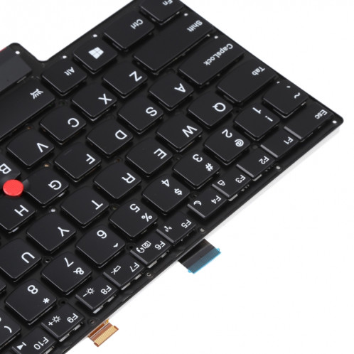 Clavier Version US avec rétroéclairage et pointage pour Lenovo Thinkpad X1 2013 SH76021086-05