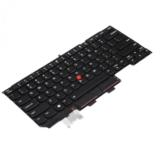 Clavier Version US avec rétro-éclairage et pointage pour Lenovo Thinkpad X1 Carbon 5th Gen 2017 SH7603608-05