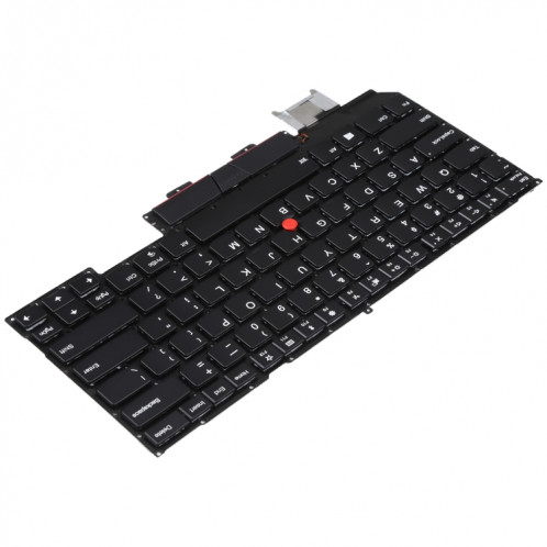 Clavier Version US avec rétro-éclairage et pointage pour Lenovo Thinkpad X1 Carbon 5th Gen 2017 SH7603608-05