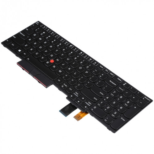 Clavier Version US avec rétroéclairage et pointage pour Lenovo Thinkpad T570 T580 SH76051408-05