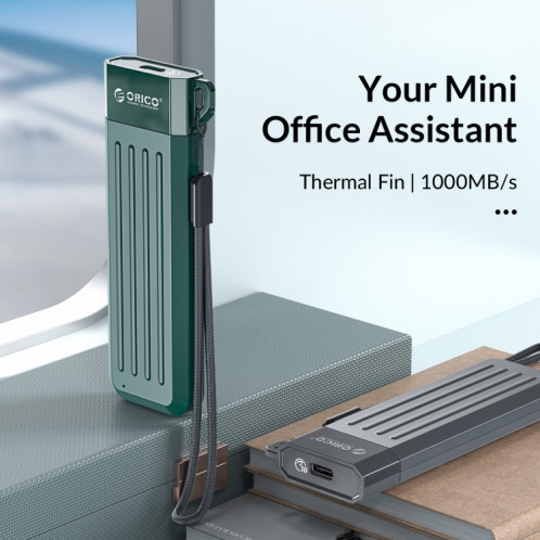 ORICO MM2C3-G2-GY USB3.1 Gen2 Type-C 10Gbps M.2 NVMe SSD Enclosure(Grey) SO301A334-08