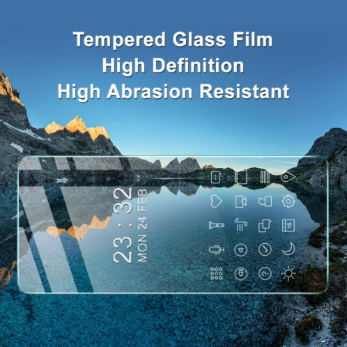 Pour Motorola Moto G62 5G IMAK H Series Film de verre trempé SI1906503-07