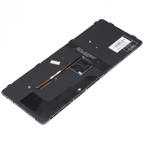 Pour clavier HP EliteBook 820 G3 US Version avec rétroéclairage et pointage (argent) SH702A106-05