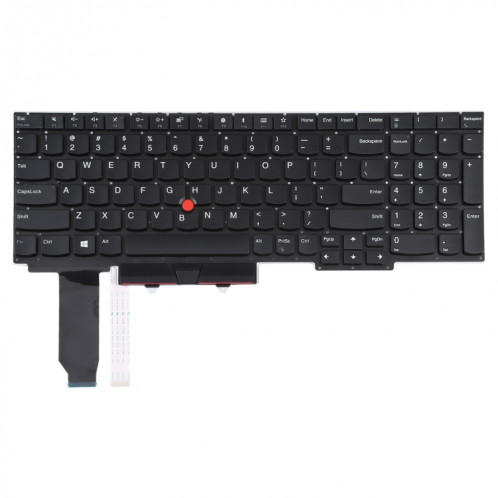 Clavier Version US avec pointage pour Lenovo Thinkpad E15 Gen 2 Gen (noir) SH801A451-05