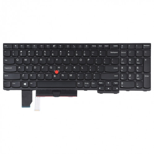 Clavier Version US avec pointage pour Lenovo Thinkpad P15V L15 (noir) SH803A958-05