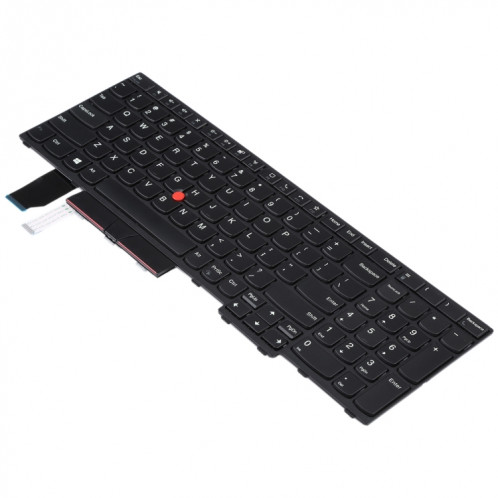 Clavier Version US avec pointage pour Lenovo Thinkpad P15V L15 (noir) SH803A958-05