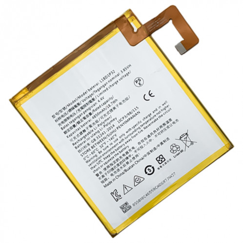 4850mAh L18D1P32 pour batterie li-polymère pour tablette Lenovo M10 TB-X605L SH95021538-05