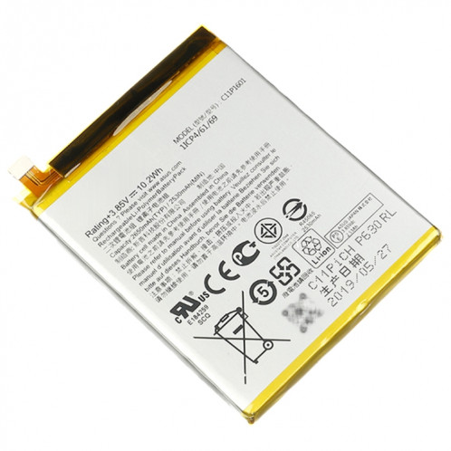 C11P1601 2650 mAh pour le remplacement de la batterie Li-polymère ASUS Zenfone 3 SH9512950-04