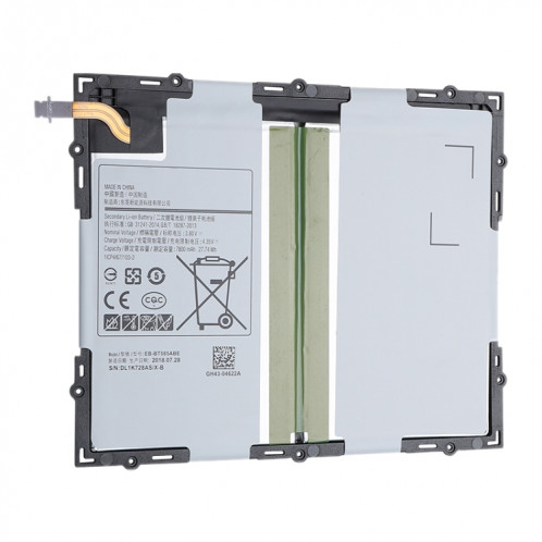 EB-BT585ABE 7300mAh pour Samsung Galaxy Tablet Tab A 10.1 2016 remplacement de batterie Li-polymère SH95131639-03