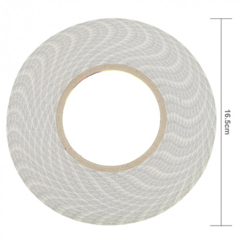 Lot de 10 rubans adhésifs double face 1 mm pour réparation d'écran tactile de téléphone, longueur : 50 m (blanc) SH201B1154-04