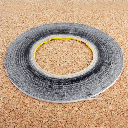 10 PCS 2mm Double Sided Adhesive Sticker Tape for Phone Touch Panel Repair, Length: 50m(Black) SH202A1801-04