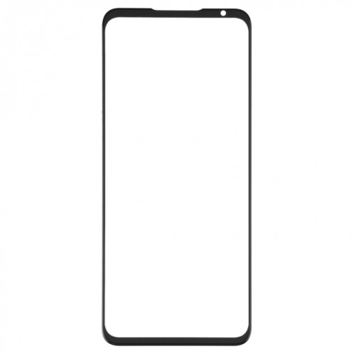 Lentille en verre extérieure de l'écran avant avec adhésif optiquement transparent OCA pour ZTE Nubia Red Magic 6 Pro SH65051871-06