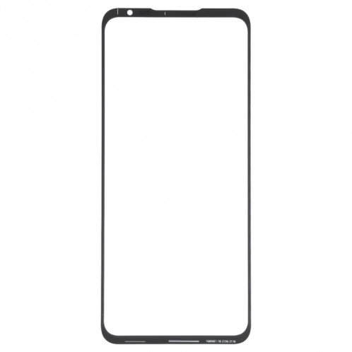 Lentille en verre extérieure de l'écran avant avec adhésif optiquement transparent OCA pour ZTE Nubia Red Magic 6 Pro SH65051871-06