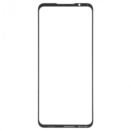 Lentille en verre extérieure de l'écran avant avec adhésif OCA optiquement transparent pour ZTE Nubia Red Magic 7 NX679J SH6507459-06