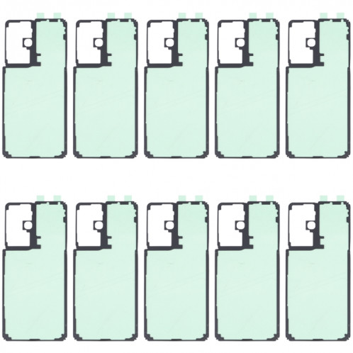 Pour Samsung Galaxy S21 Ultra 5G SM-G998B 10 pièces adhésif de couverture de boîtier arrière SH53041076-05