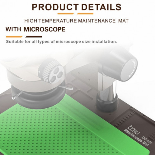 BAKU BA-696 Tampon isolant de maintenance pour microscope 2 en 1 SB56751726-08