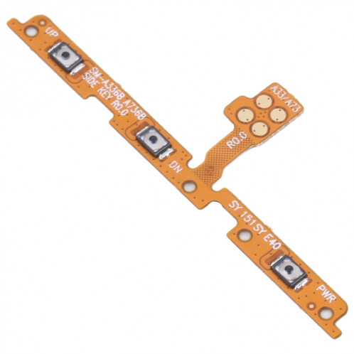 Pour Samsung Galaxy A73 5G SM-A7360B bouton d'alimentation et bouton de volume câble flexible SH43041765-04