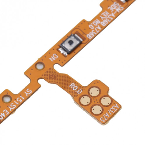 Pour Samsung Galaxy A73 5G SM-A7360B bouton d'alimentation et bouton de volume câble flexible SH43041765-04